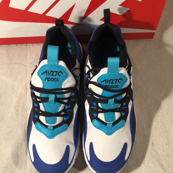 Nike Air Max 270 React ‘Oracle Aqua Blue’ - Picture 4 of 5